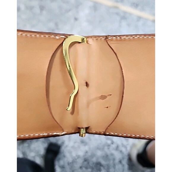 JK Leather Works Hand Tooled Leather Wallet Bifold - Initials TN - Picture 5 of 7